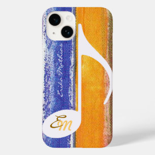 customisable musical note Case-Mate iPhone 14 case