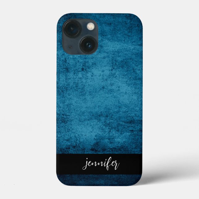 Customisable name Abstract grunge texture Case-Mate iPhone Case (Back)
