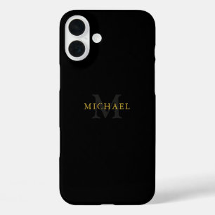 Customisable Name and Initial iPhone 16 Plus Case