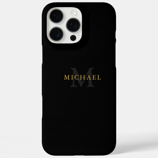 Customisable Name and Initial Case-Mate iPhone Case (Back)