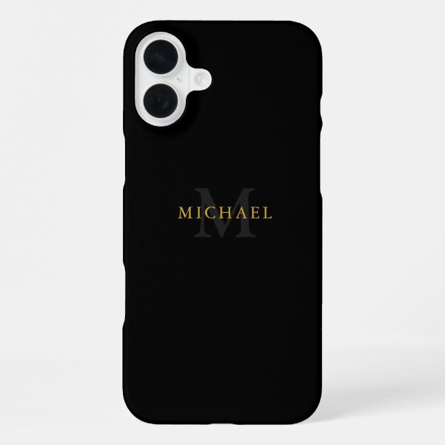 Customisable Name and Initial iPhone Case (Back)