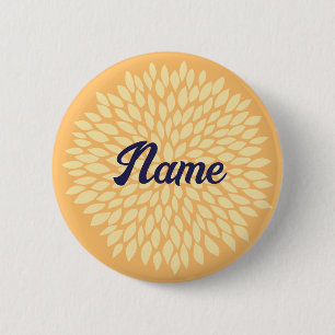 Customisable name buttons for girls
