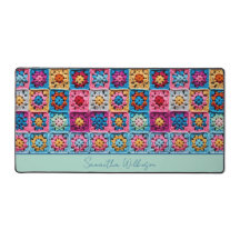 Customisable Name Crochet Granny Square