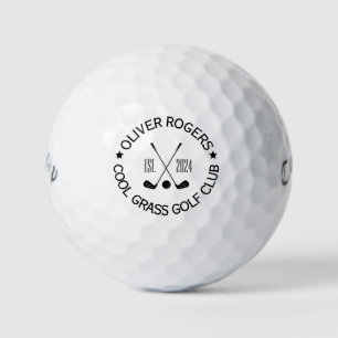 Customisable Name Golf Club Ball
