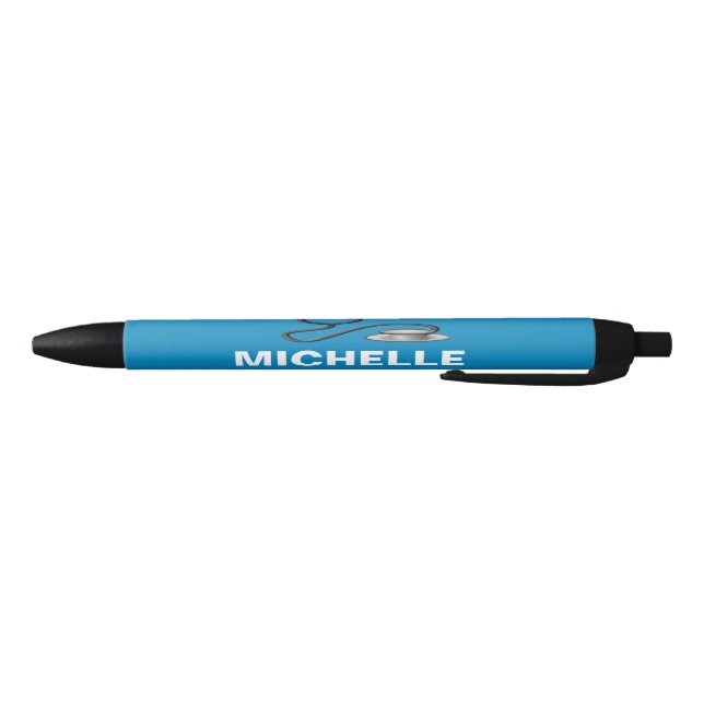 Customisable Name Nurse Black Ink Pen (Bottom)