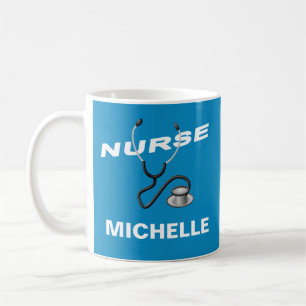 Customisable Name Nurse Coffee Mug