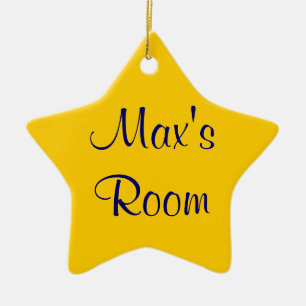 Customisable Name Ornament