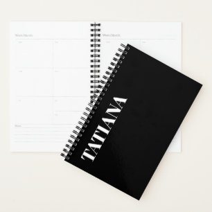 Customisable Name Polished Organised Empowering  Planner