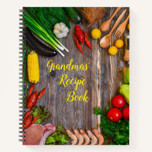 Customisable Name Recipe Book