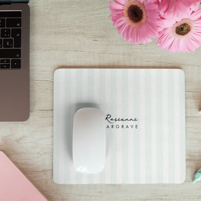 Customisable Name & Stripes Mousepad Template (Creator Uploaded)