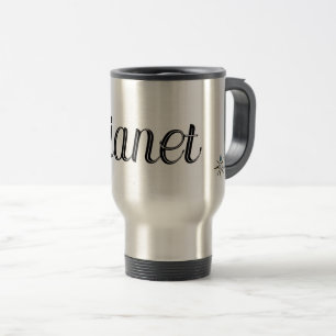 Customisable Name Travel Mug