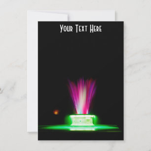 Customisable Napier NZ fountain Card