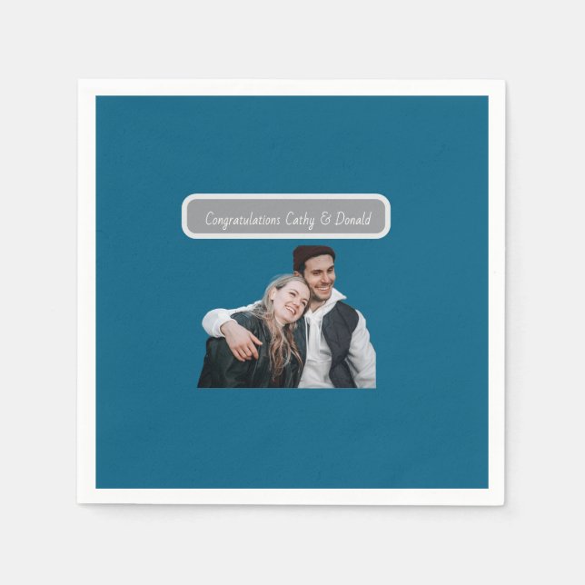 Customisable  napkin (Front)