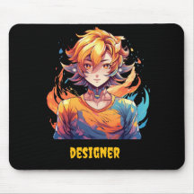 Customisable Naruto cool anime mouse pad 