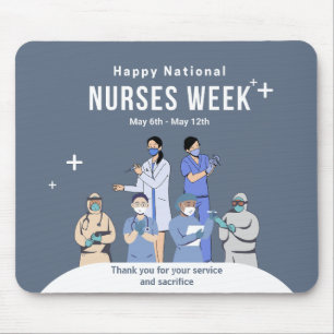 Customisable National Nurses Week Mouse Mat