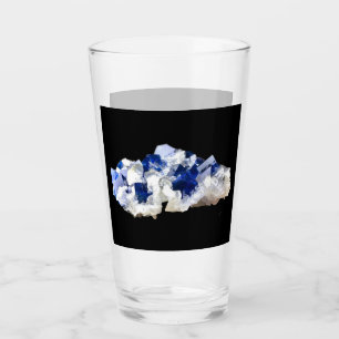 Customisable Natural Deep Blue Fluorite Water Glass