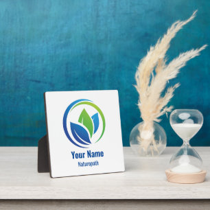 Customisable naturopath plaque