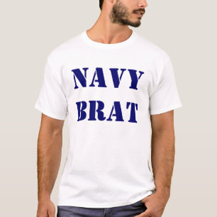 Customisable Navy Brat Tour T-Shirt