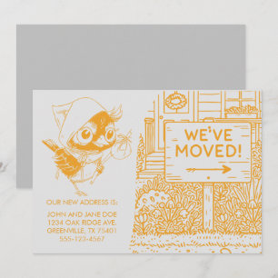 Customisable New Home Address Announcement