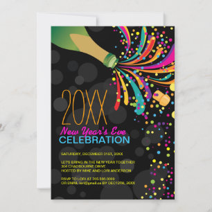 Customisable New Years Eve Invitation
