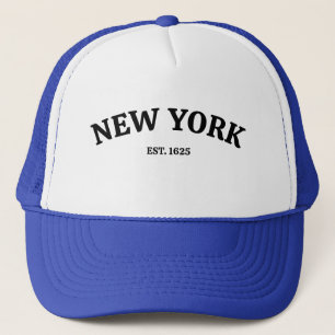 Customisable New York Graphic Print Trucker Hat
