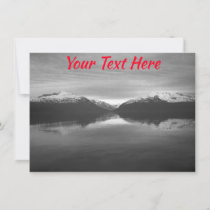 Customisable northern Norway card