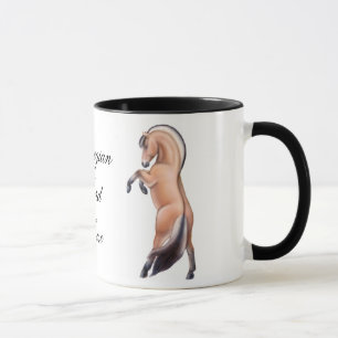 Customisable Norwegian Fjord Horse Mug