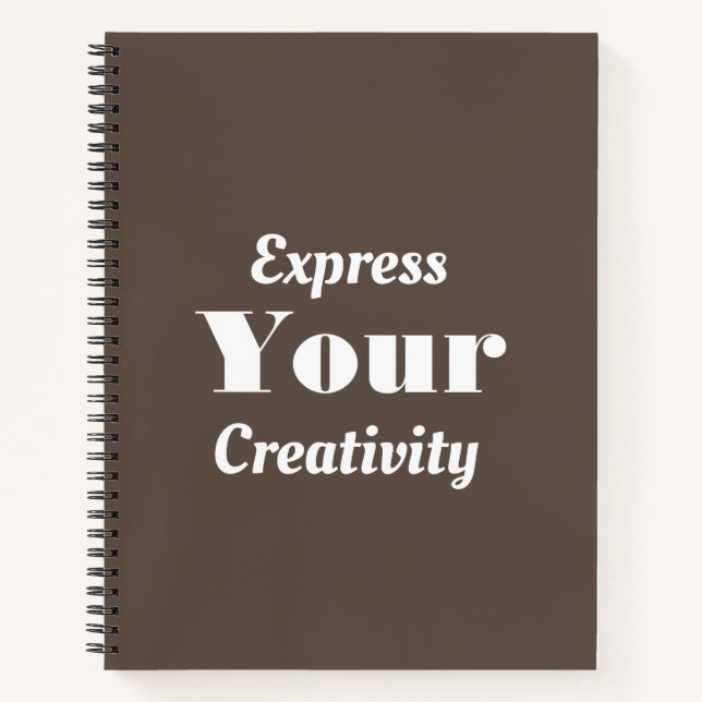 Customisable Notebook (Front)