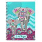 Customisable Notebook - Elephant Festival
