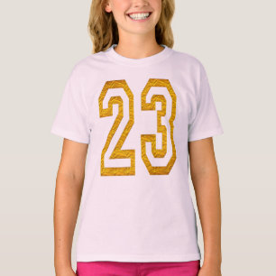 Customisable Number 23 tshirt design change number