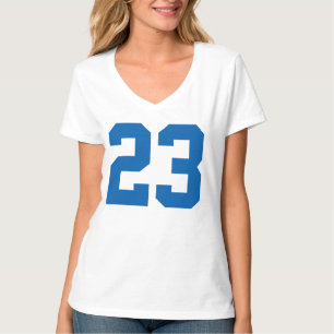 Customisable Number 23 tshirt design change number