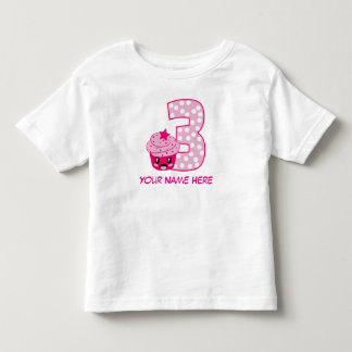 Customisable Number 3 T-Shirt
