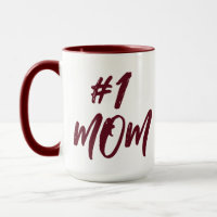 Customisable Number One Mum Vintage Personalised