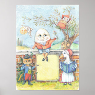 Customisable Nursery Rhyme poster