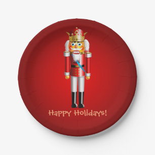 Customisable Nutcracker Paper Plate