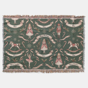 Customisable Nutcraker Throw Blanket