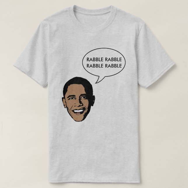 Customisable Obama T-Shirt (Design Front)