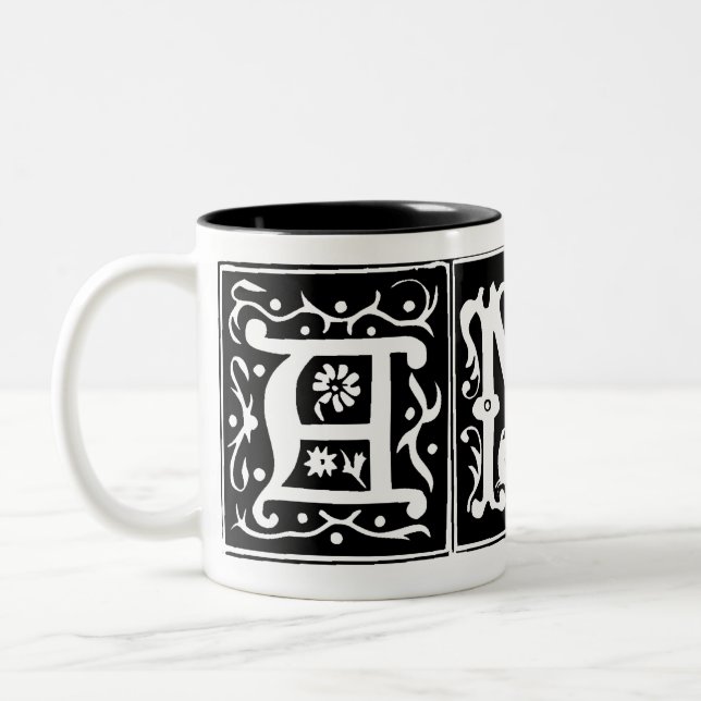 Customisable Old Letters Name Mug AMY (Left)
