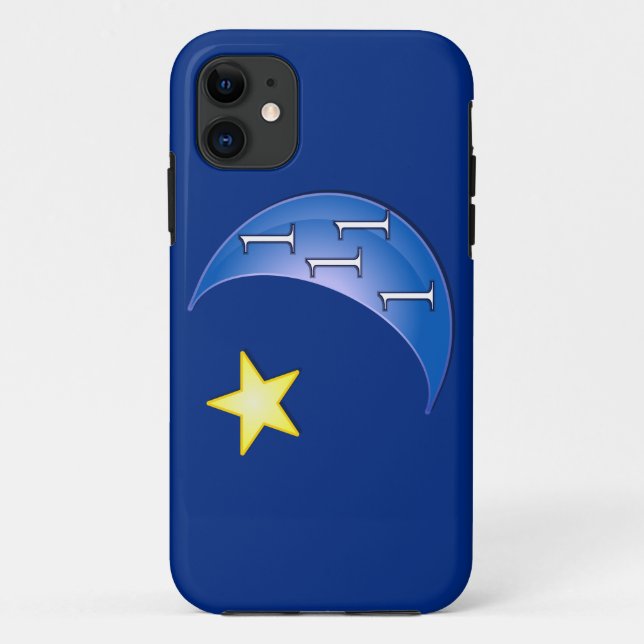 Customisable Once in a Blue Moon Case-Mate iPhone Case (Back)