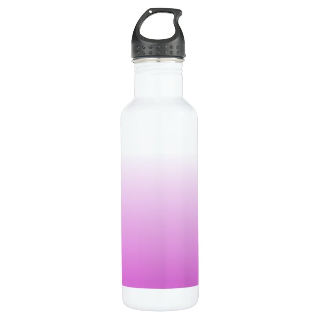 Customisable Orchid Ombre 710 Ml Water Bottle (Front)