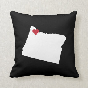 Customisable Oregon Bend State Love Reversible Cushion