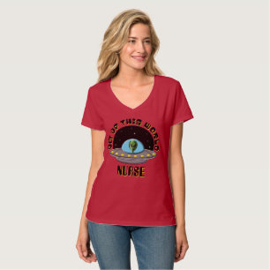 Customisable Out Of This World Alien UFO Space T-Shirt