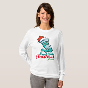 Customisable Paint Your Christmas Story T-Shirt