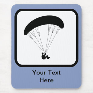 Customisable Paraglider Logo Mouse Mat
