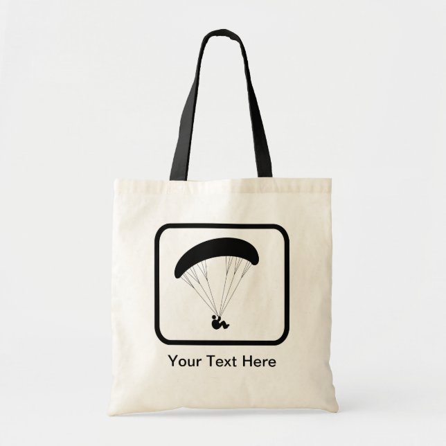 Customisable Paraglider Logo Tote Bag (Front)