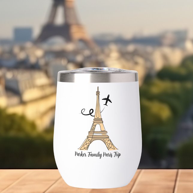 Customisable Paris Trip Chic Eiffel Tower Aeroplan (Creator Uploaded)