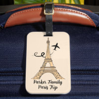Customisable Paris Trip Chic Eiffel Tower