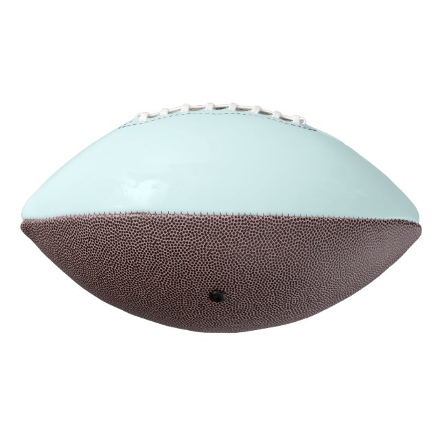 Customisable Pastel Blue Football American Football (Rotated 270)
