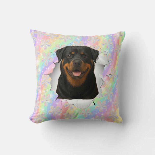 Customisable Pastel Pet Pop-out Cushion (Front)