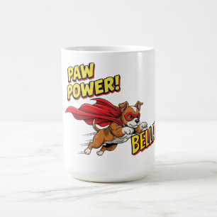 Customisable Paw Power Super Dog Coffee Mug